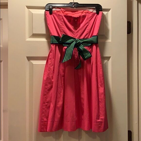 Lilly Pulitzer Angelette Pink Strapless dr… - Picture 2 of 5